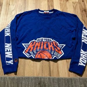 New York Knicks crop top